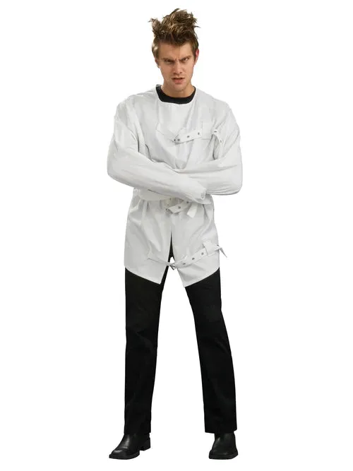 Adult Straight Jacket Insane Asylum Costume