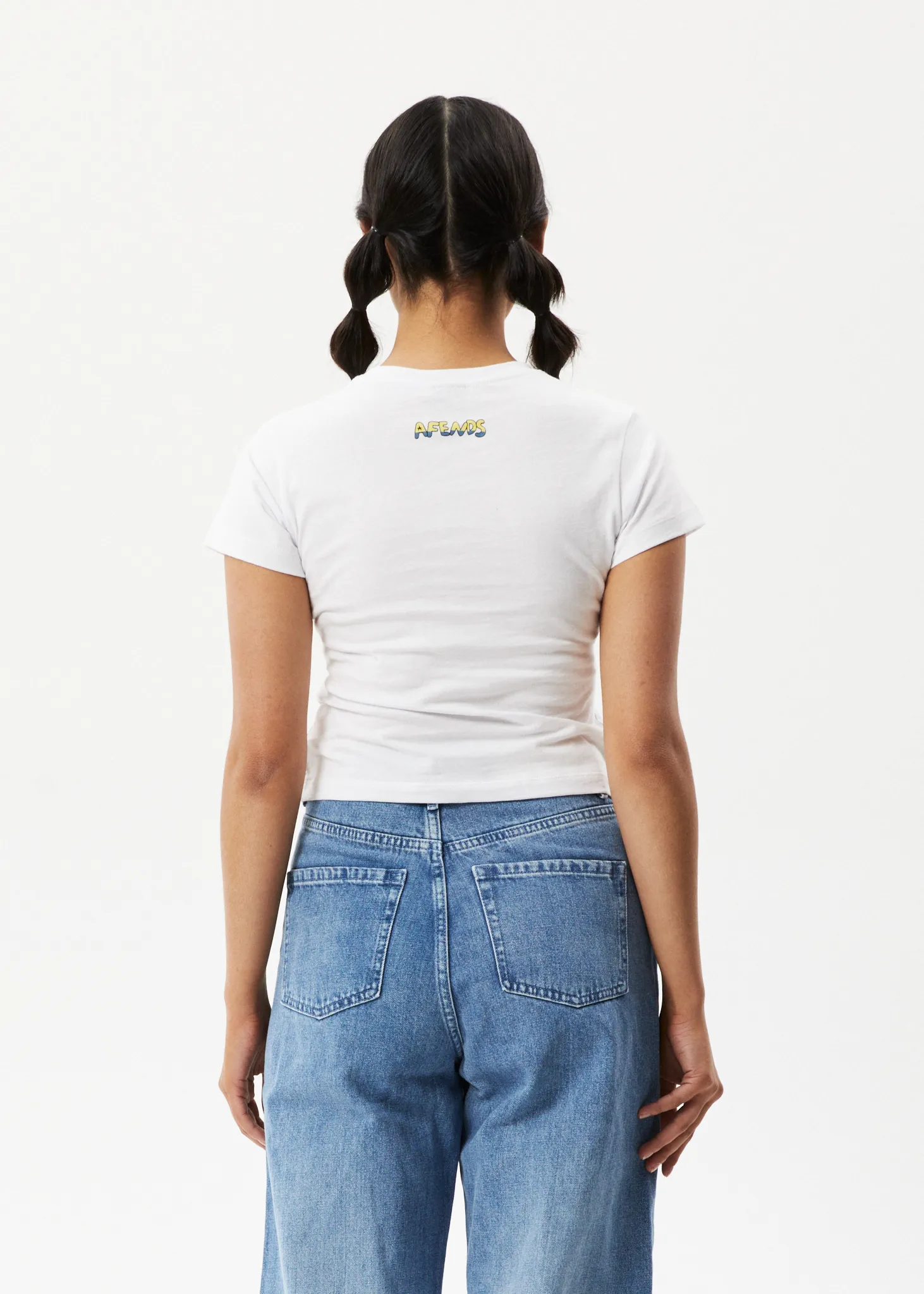 AFENDS Womens F Plastic - Baby T-Shirt - White