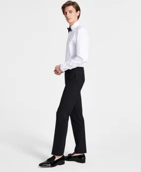 Bar Iii Mens Slim fit Dress Pants 32 / 32 Black Solid