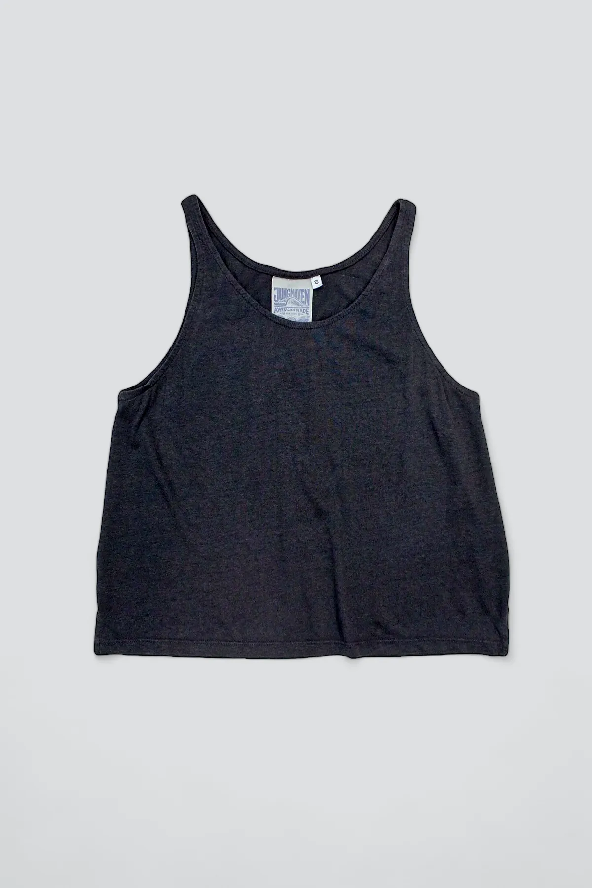 Black Cropped Tank
