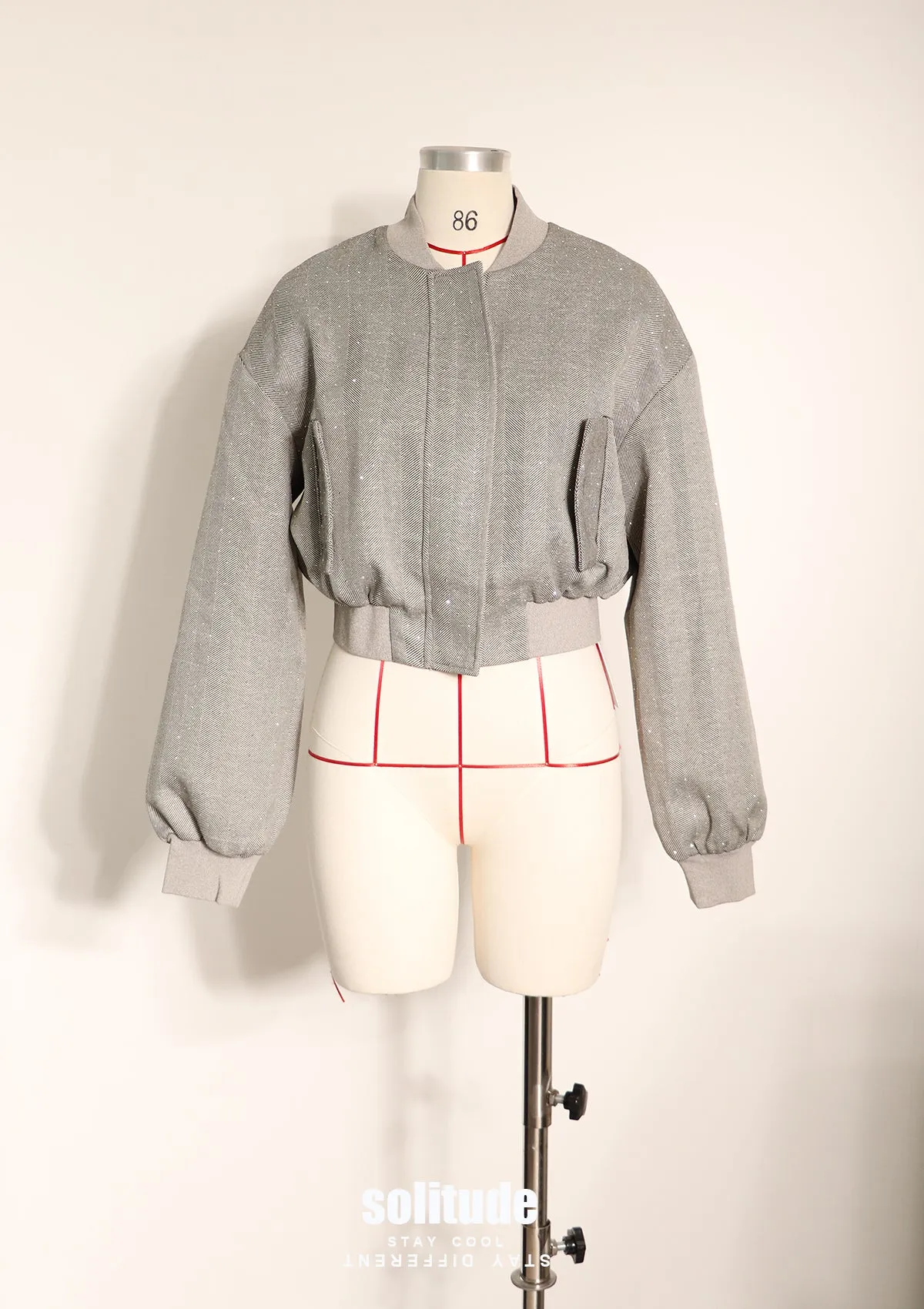Bling Bling Cropped Jacket