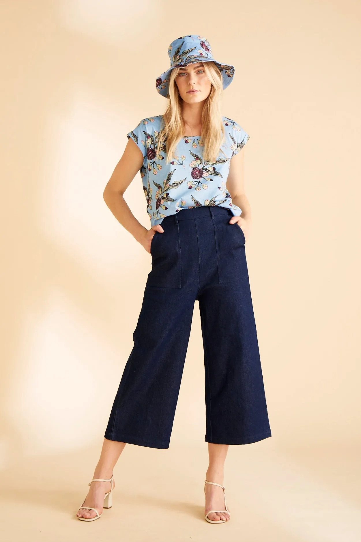 Blue Bumble Denim Pant