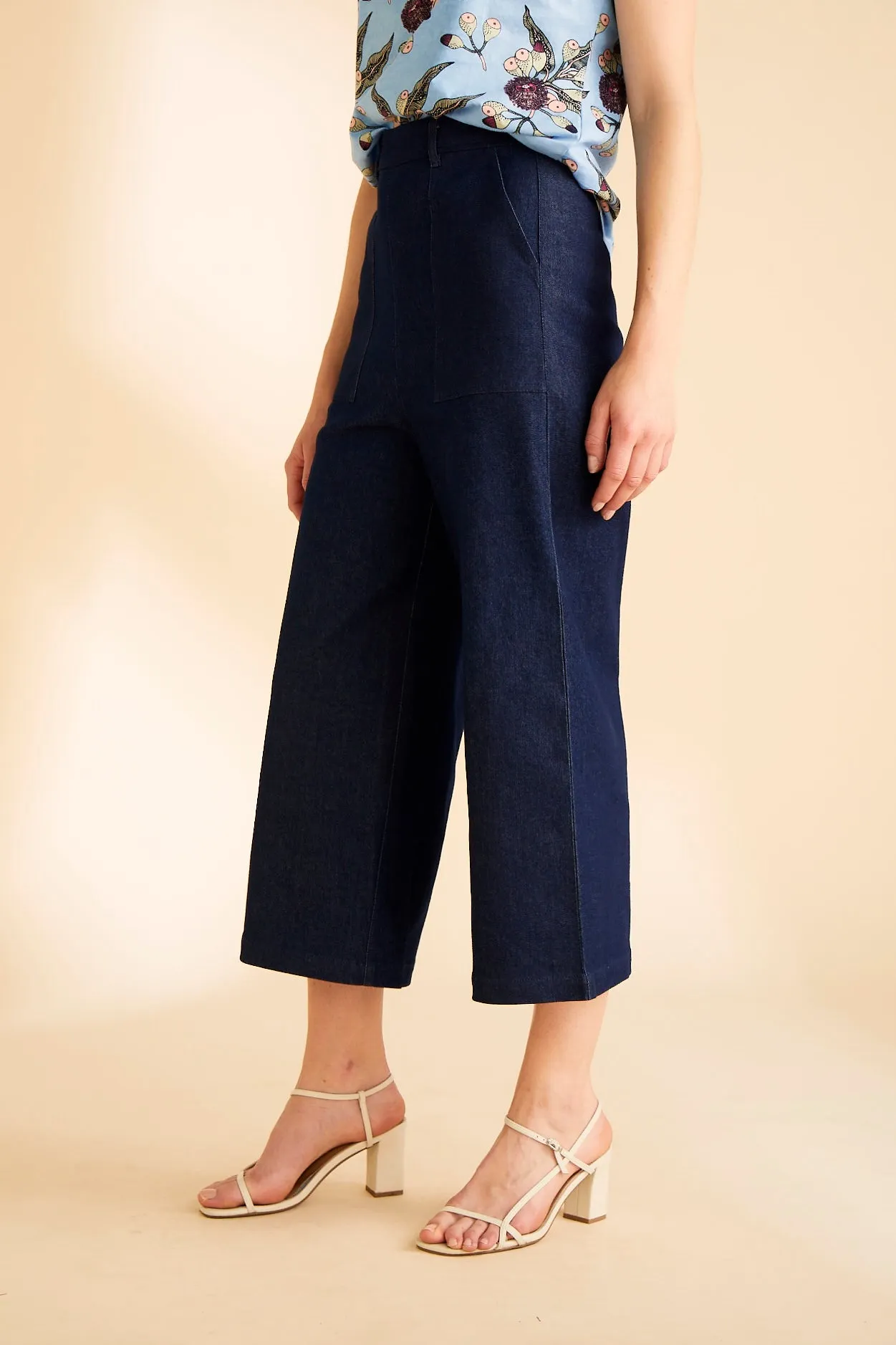 Blue Bumble Denim Pant