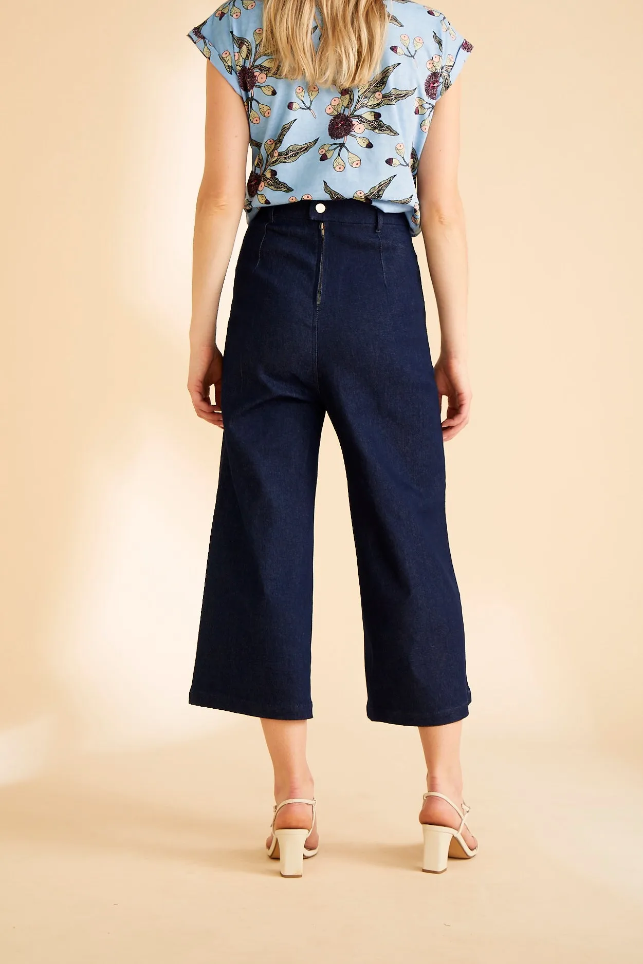 Blue Bumble Denim Pant