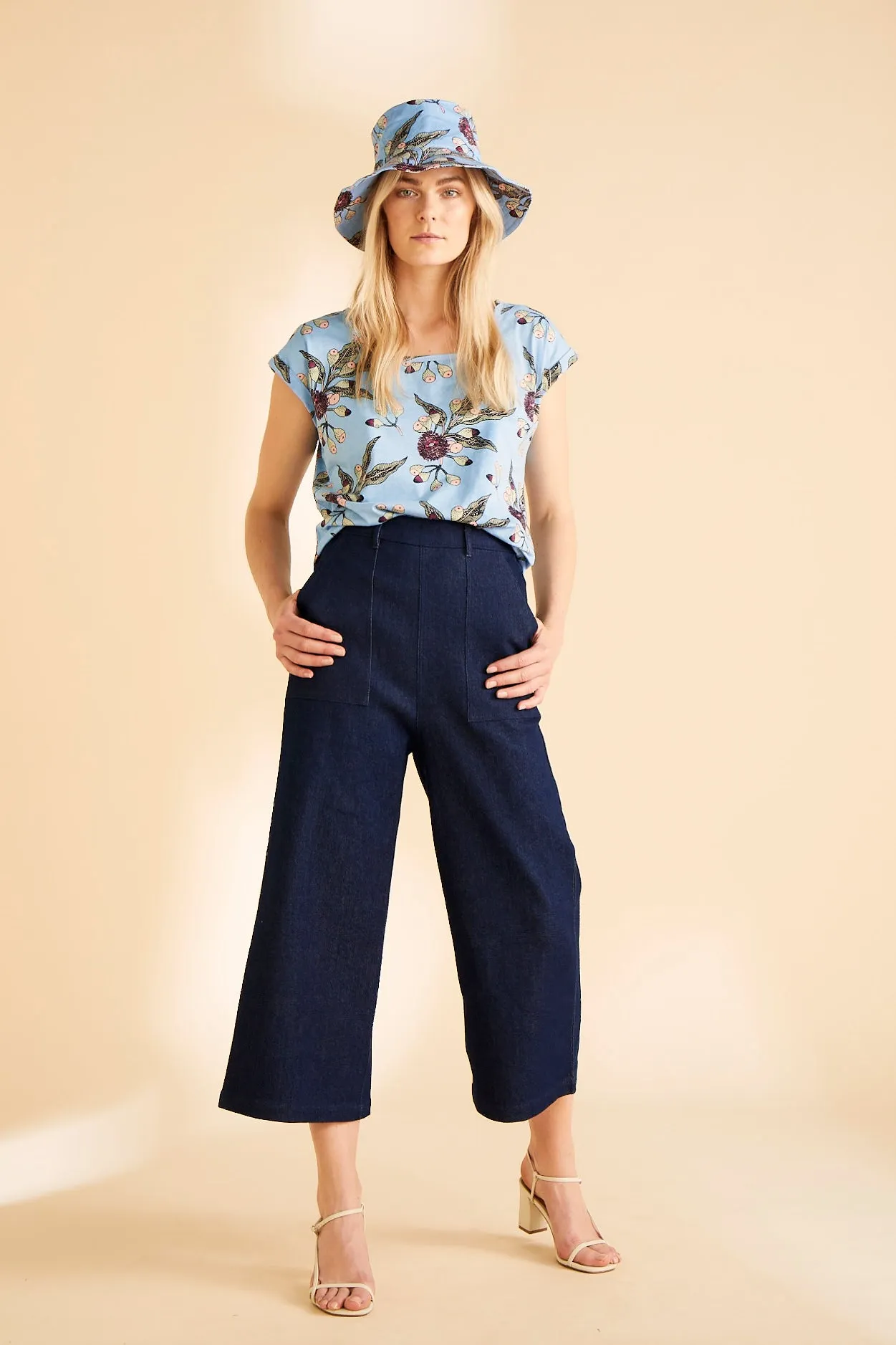 Blue Bumble Denim Pant