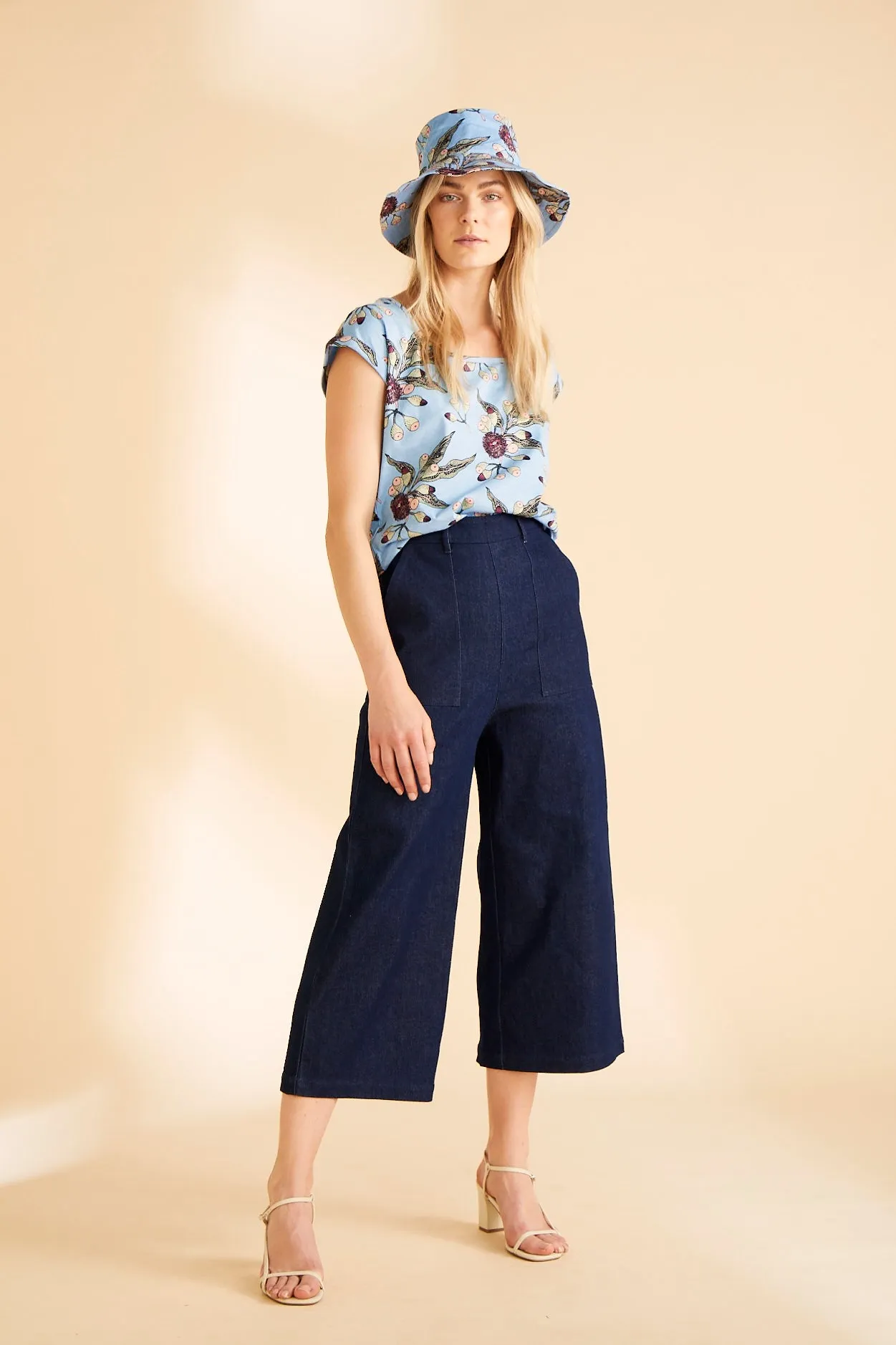 Blue Bumble Denim Pant