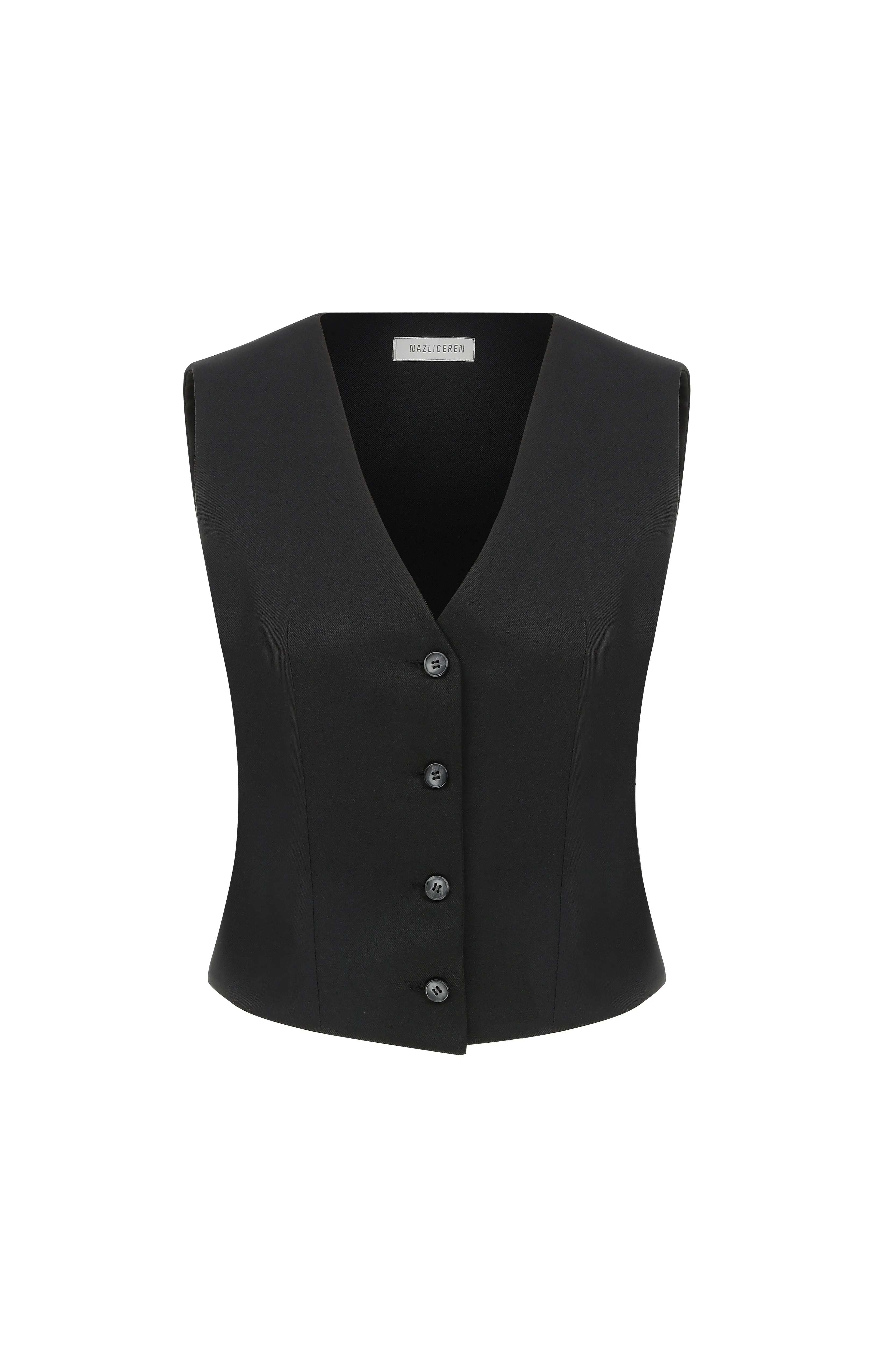 Brita Vest In Black