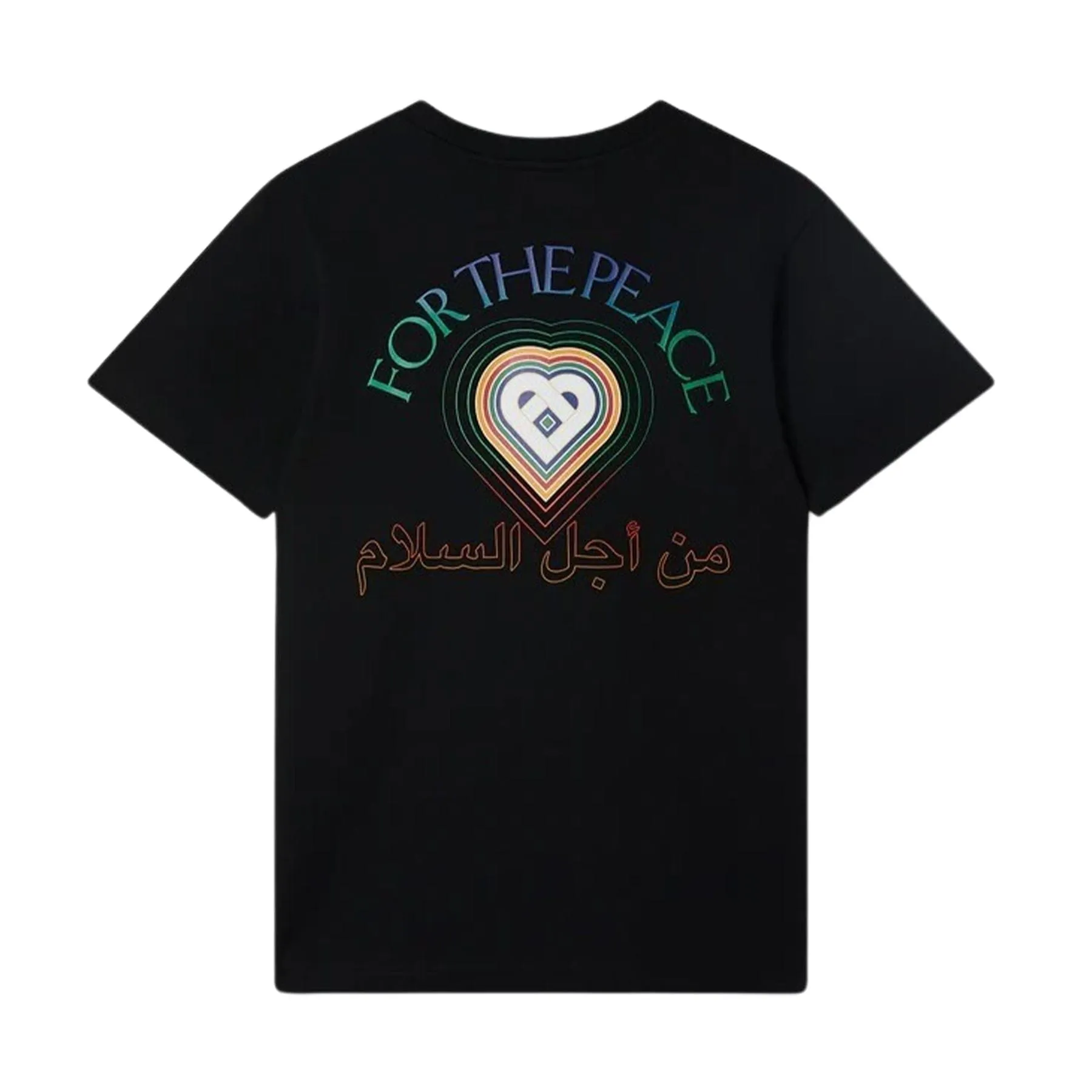 Casablanca For The Peace Gradient Printed T-Shirt 'Black'