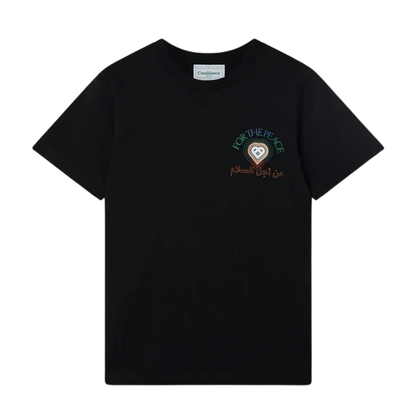 Casablanca For The Peace Gradient Printed T-Shirt 'Black'