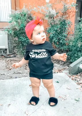 Chiquita Gordita Baby Infant Kids Custom Tee Shirts
