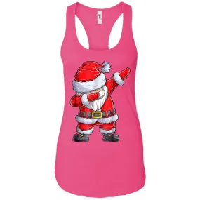 Dabbing Santa Shirt Christmas Boys Kids Men Xmas Gifts Tees Women Tank