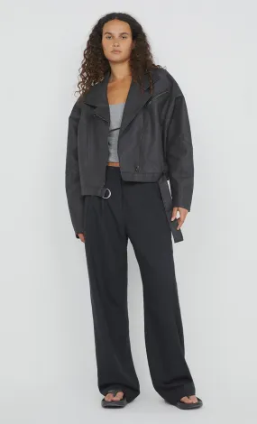 Davie Bomber (Washed Black)