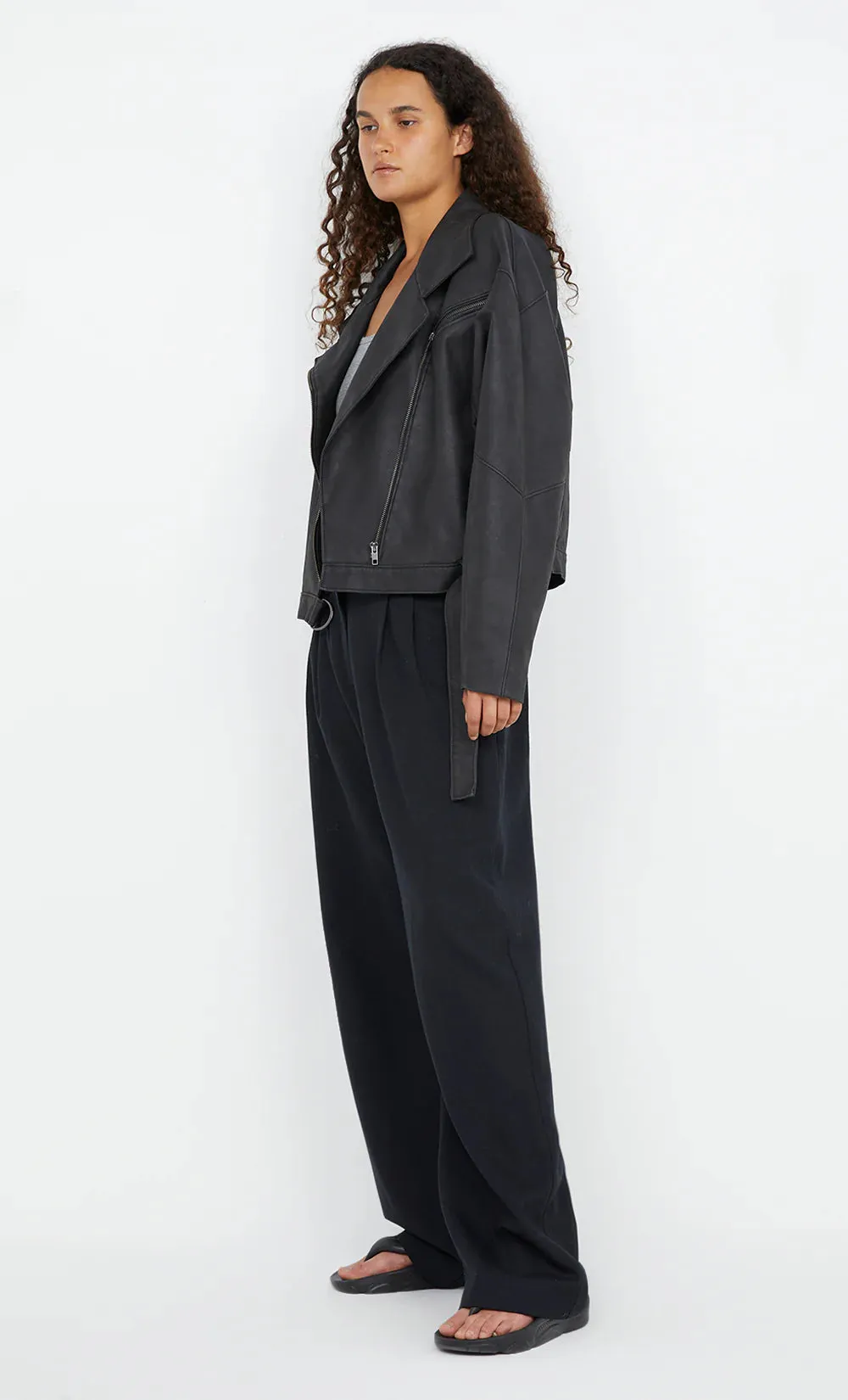 Davie Bomber (Washed Black)