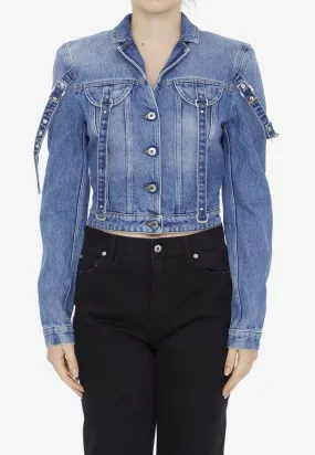 Denim Cropped Jacket