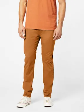 Dockers Men's Jean Cut Supreme Flex Slim Fit Pants 30 x 32 Dark Ginger
