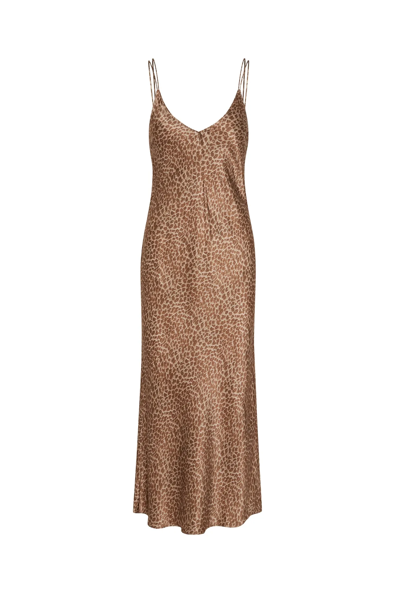 Emma Slip Dress - Elegant Leopard