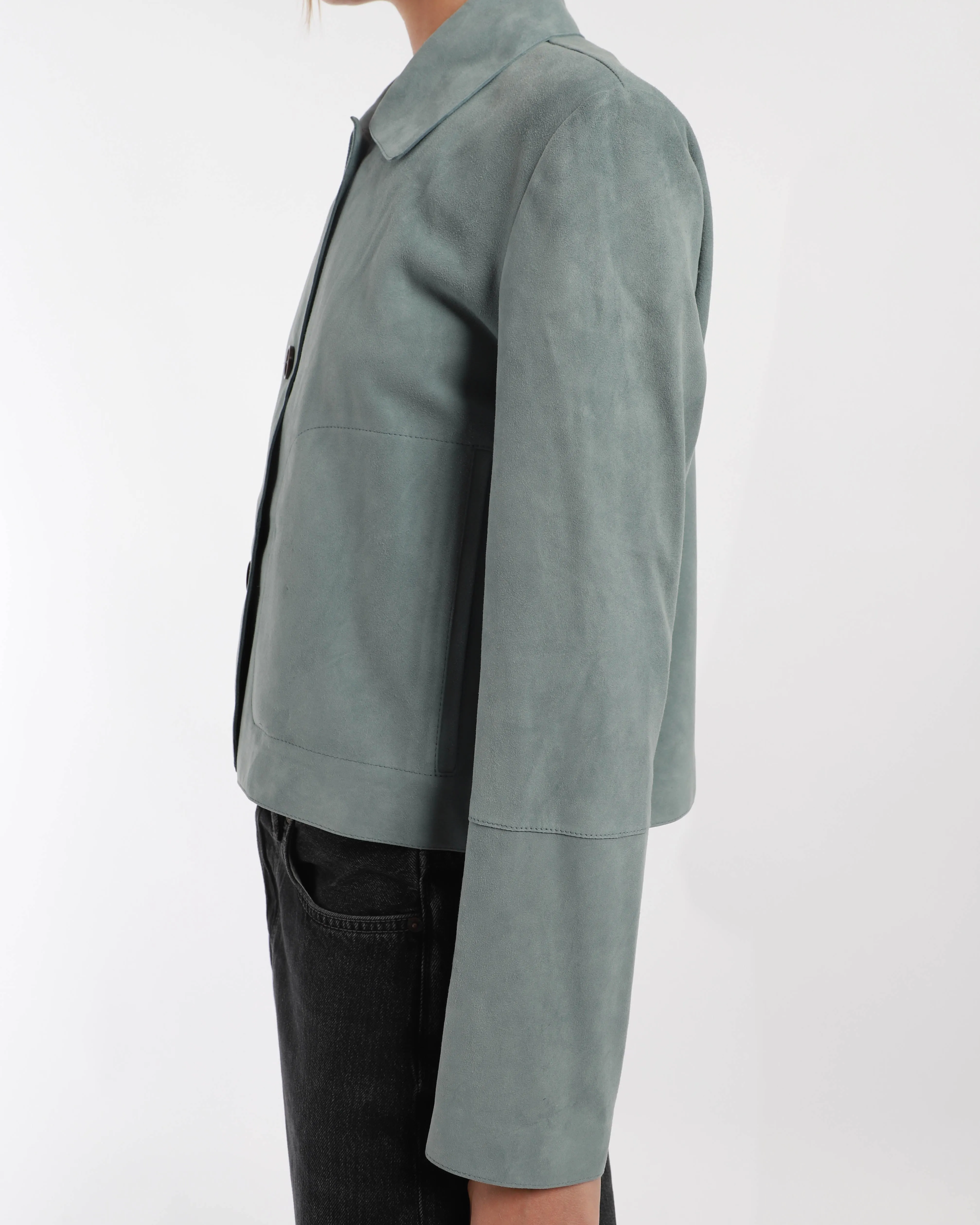 Emy Goat Suede Jacket
