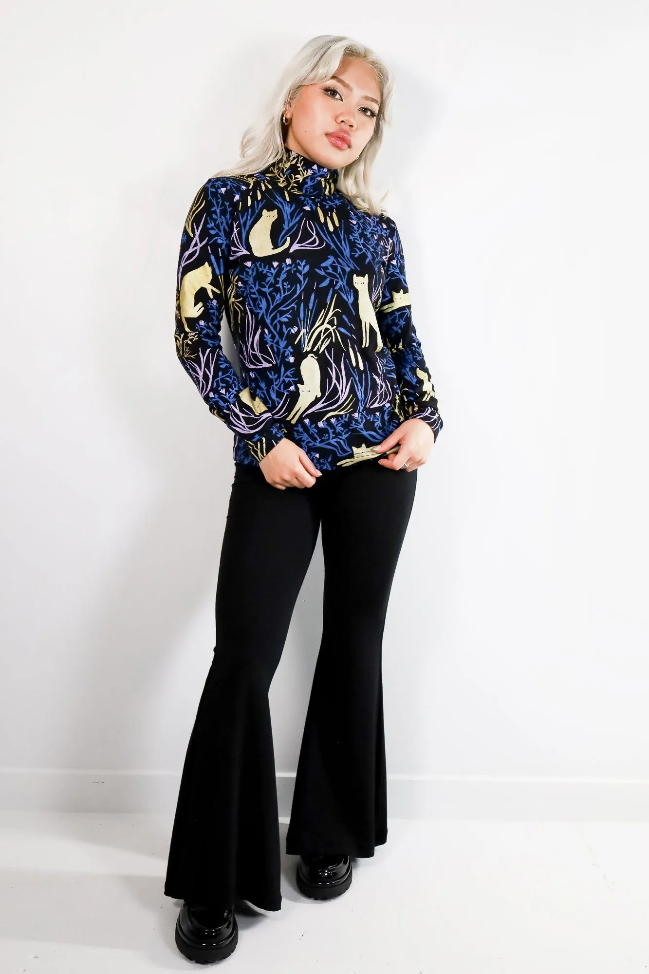 Everyday Bellbottoms in Black