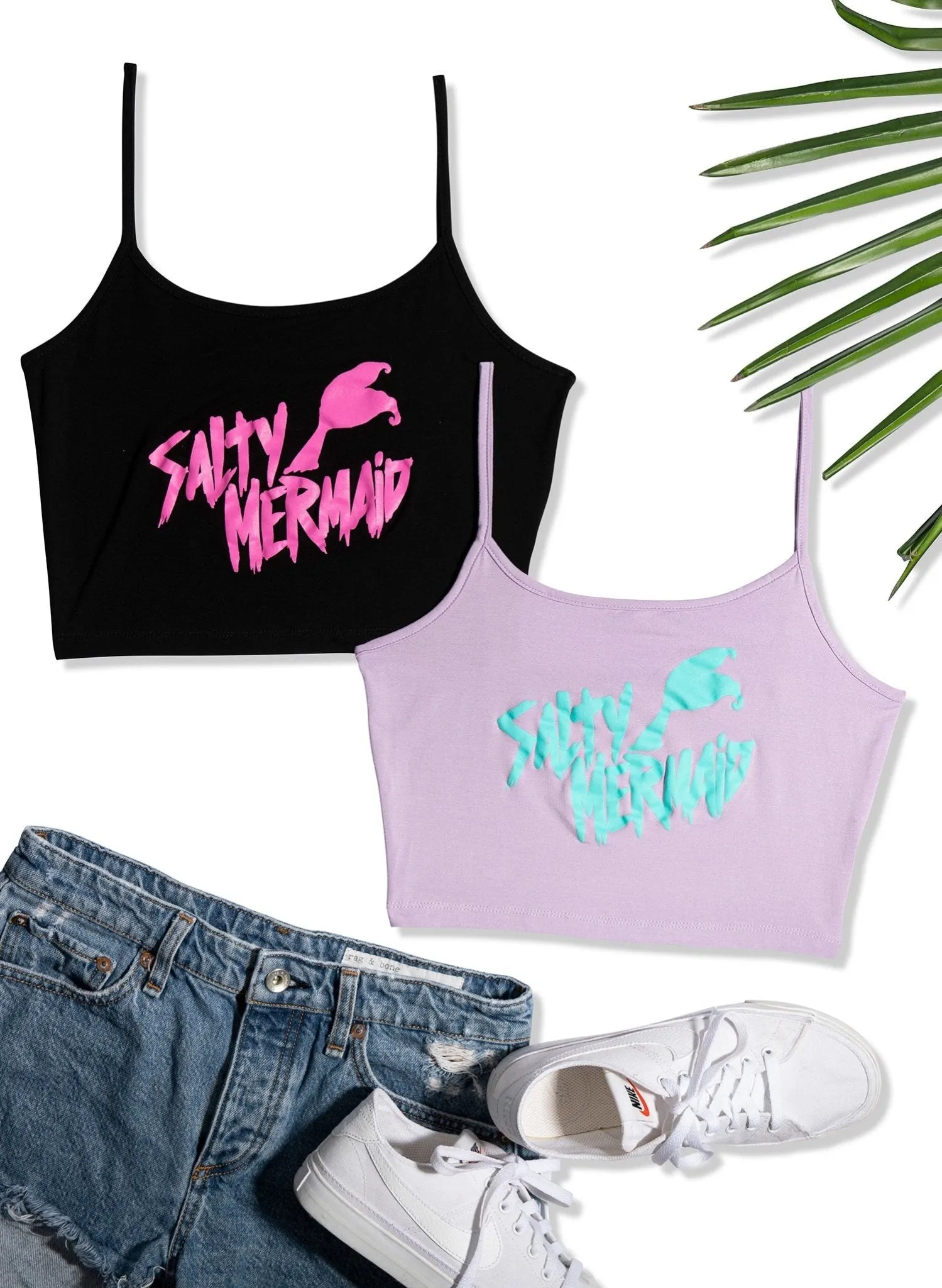 Fins Up Logo Cami - Lilac