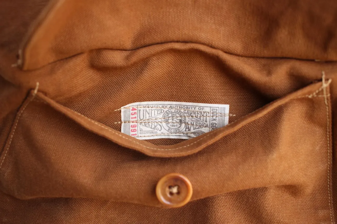 FREEWHEELERS / "Yellowstone" SLEEVELESS COAT (#2321015,YARN-DYED BUFFALO BROWN)