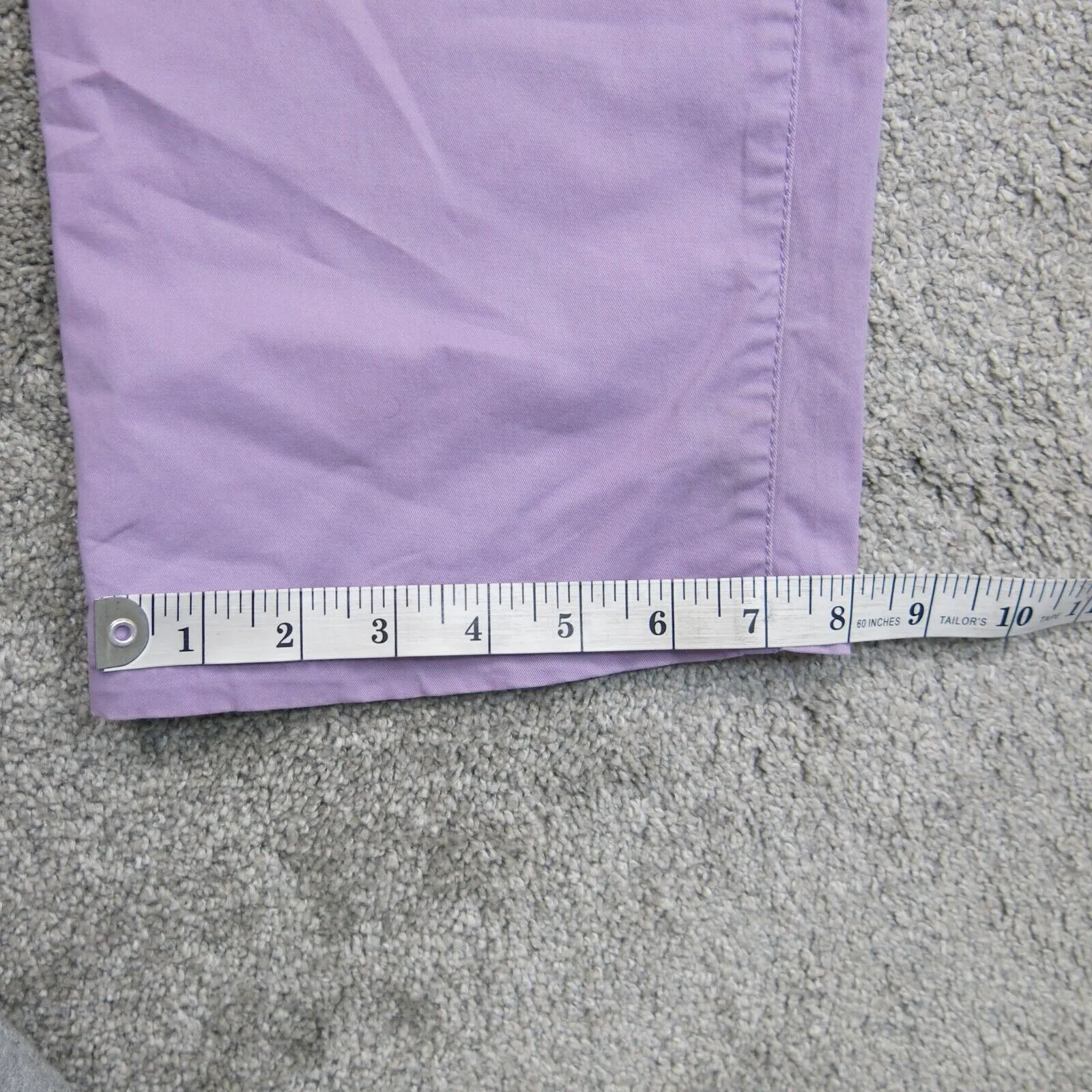 French Connection Womens Straight Leg Dress Pant Flat Front Pull On Pink Size 38