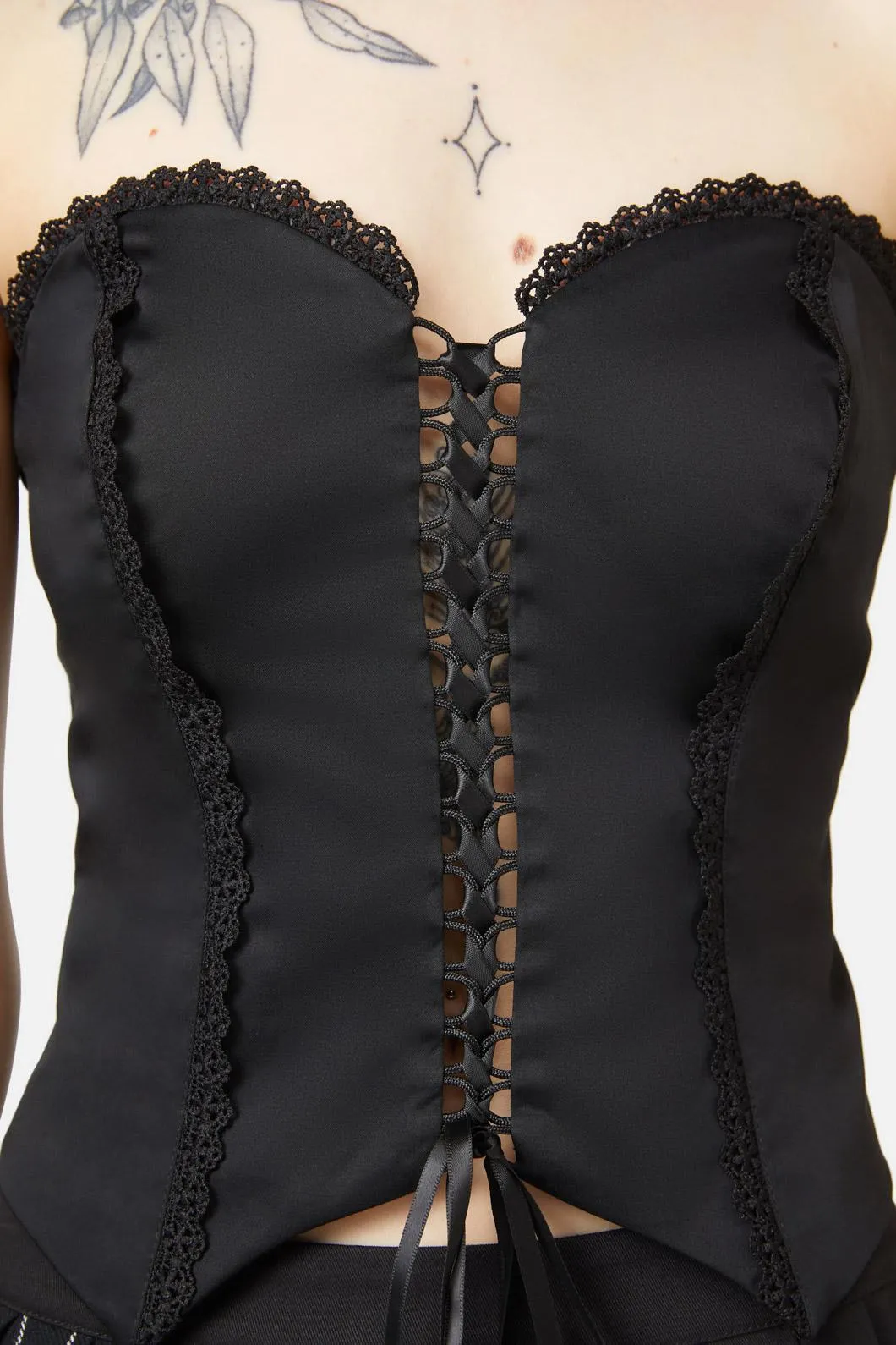 Frosty Air Lacey Corset