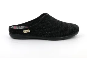 Grunland Men's Gafo Slippers- Nero