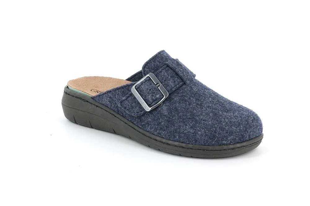 Grunland Women's Dasa Slippers- Blue