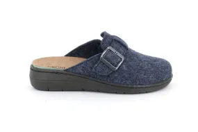Grunland Women's Dasa Slippers- Blue