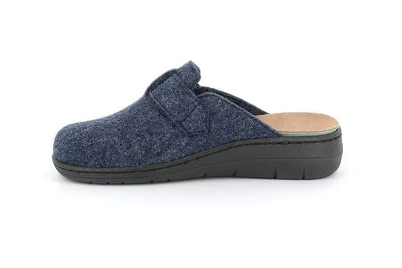 Grunland Women's Dasa Slippers- Blue