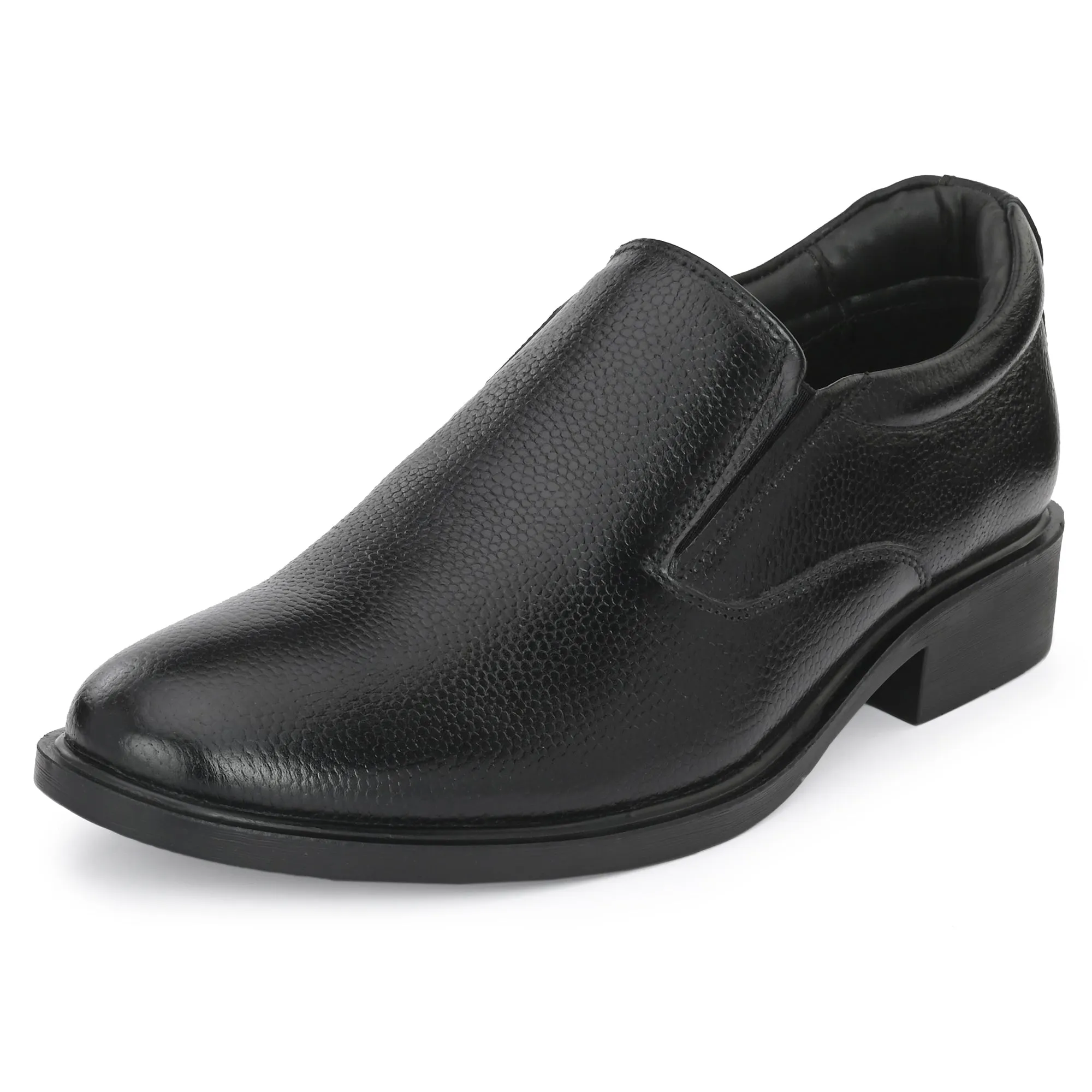 Honed Full Grain Leather Slip Ons