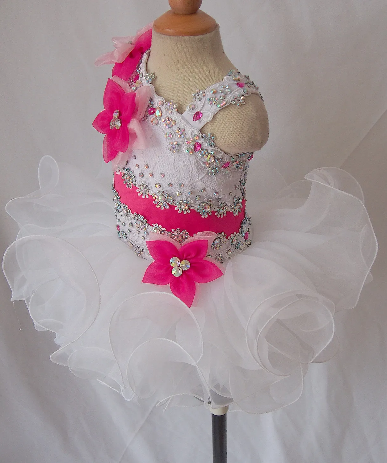 Infant/toddler/baby/children/kids Girl's Pageant Dress  for birthday,wedding,bridal,gift,party, size1~7 G151