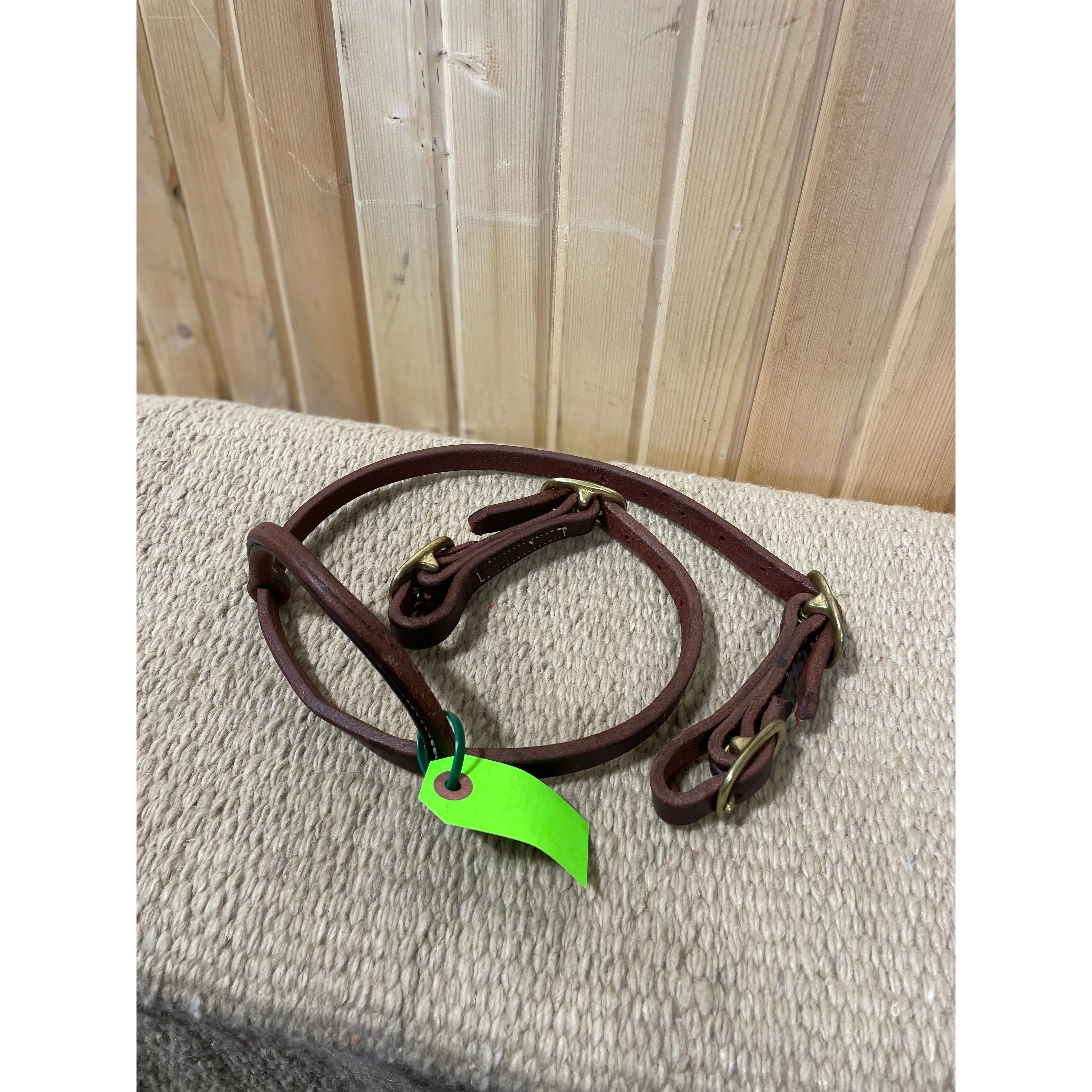 Irvine 4 Buckle Slip Ear Headstall - Dark Oil
