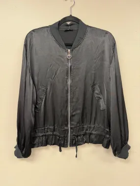 Italian Silky Bomber Jacket