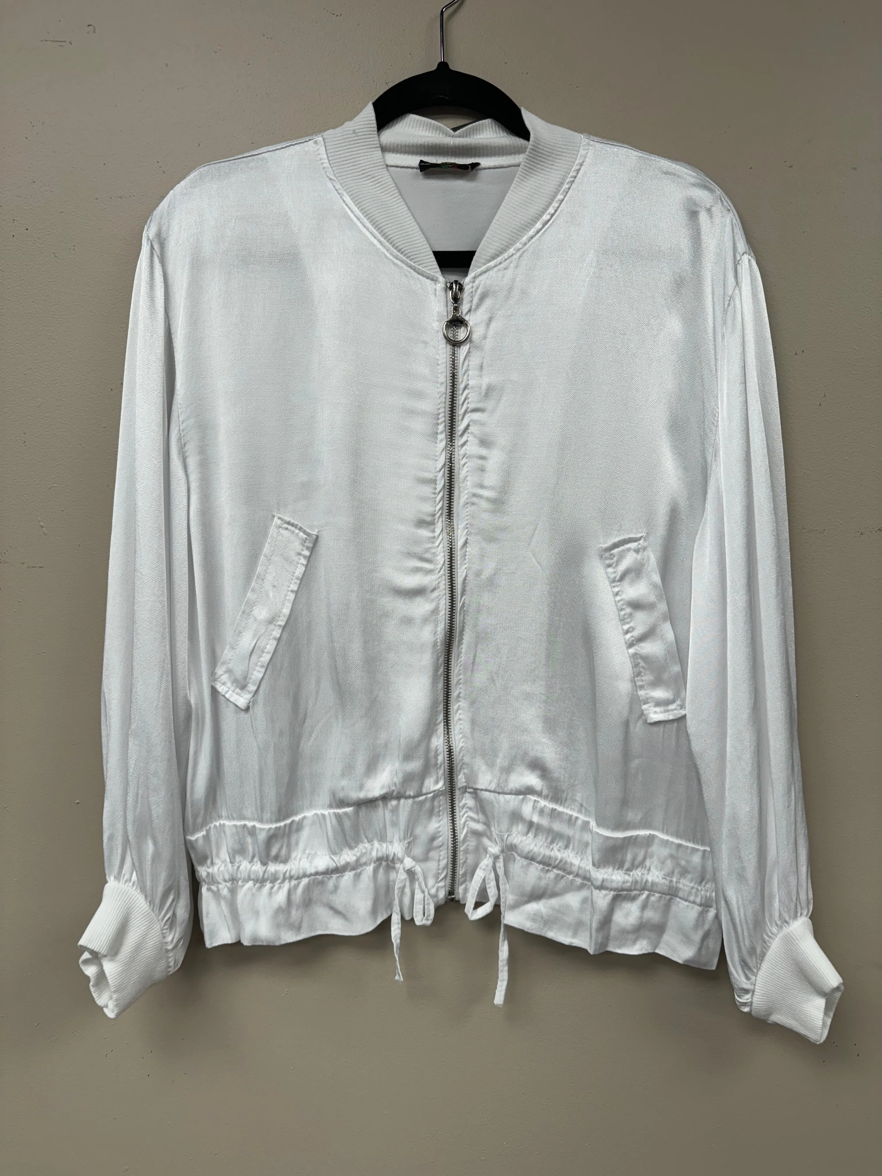 Italian Silky Bomber Jacket
