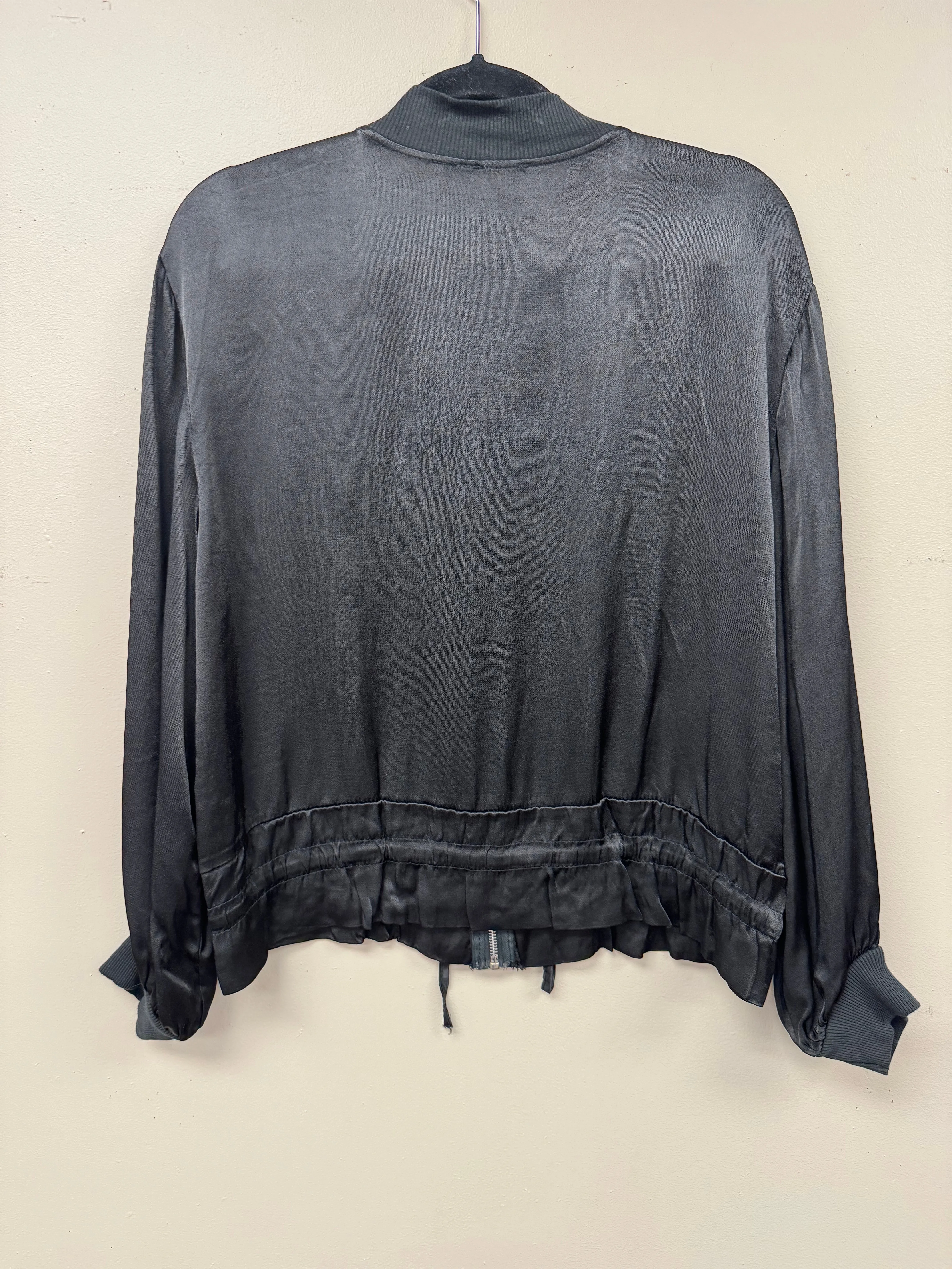 Italian Silky Bomber Jacket