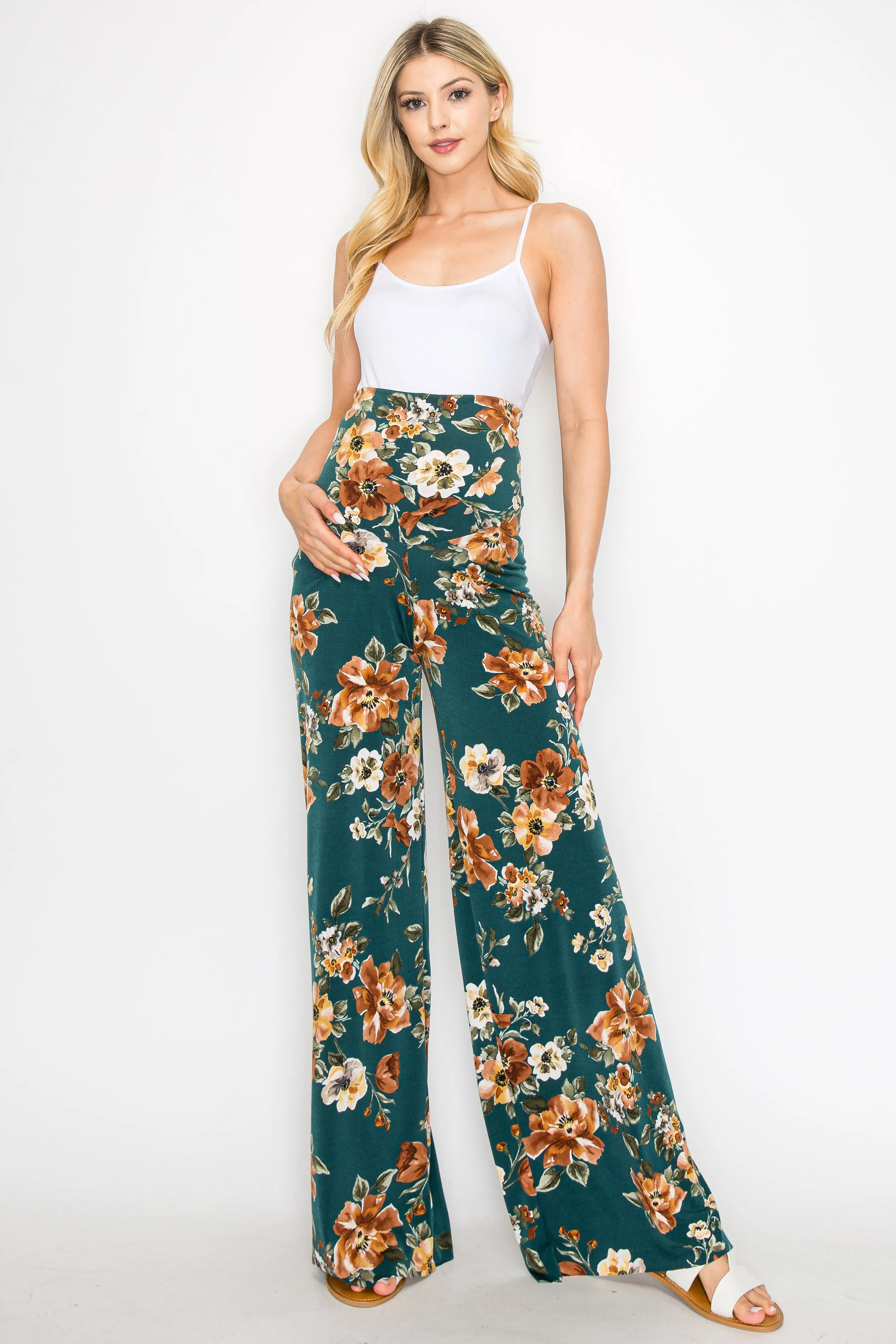 Jenica Floral Palazzo Pants