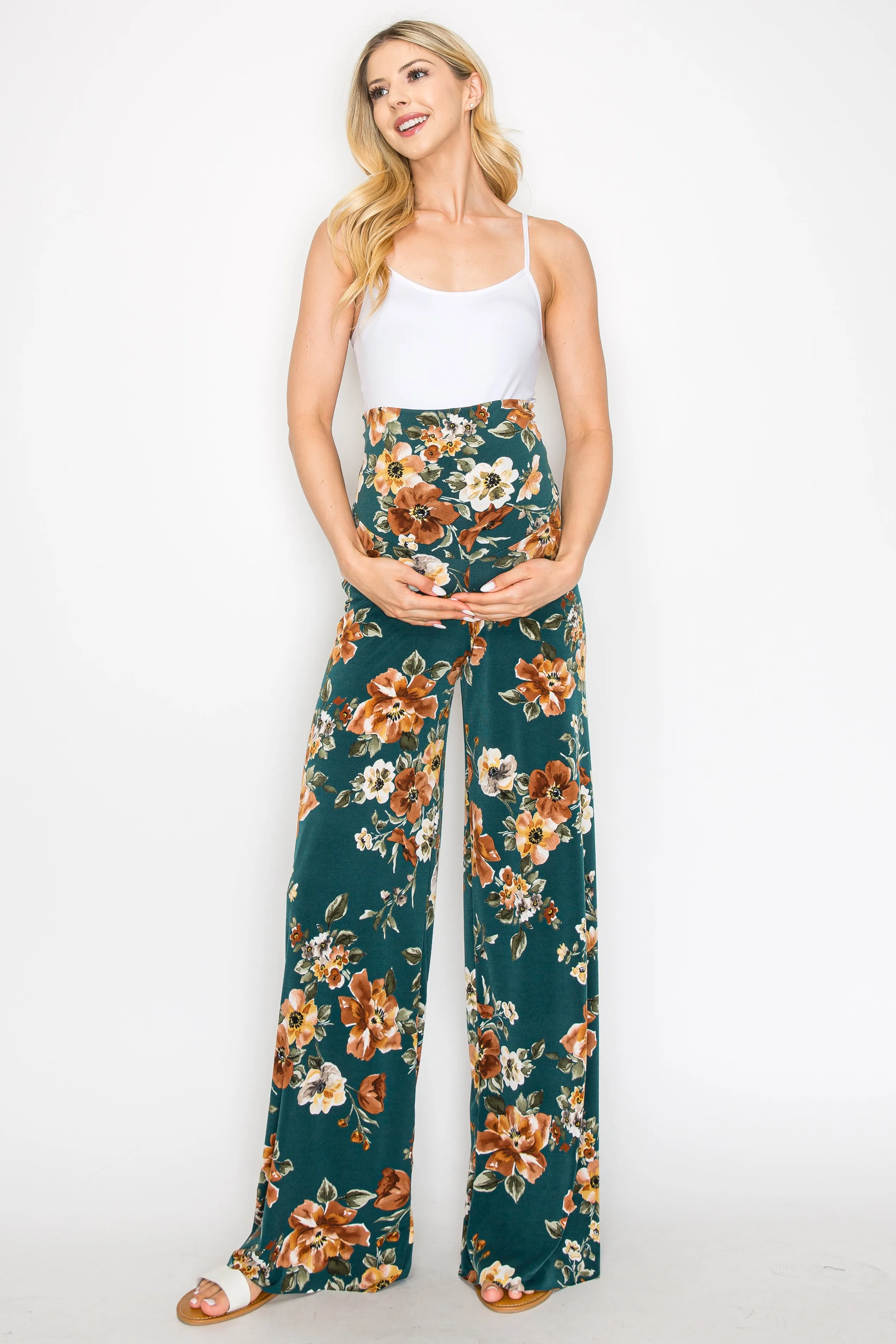 Jenica Floral Palazzo Pants