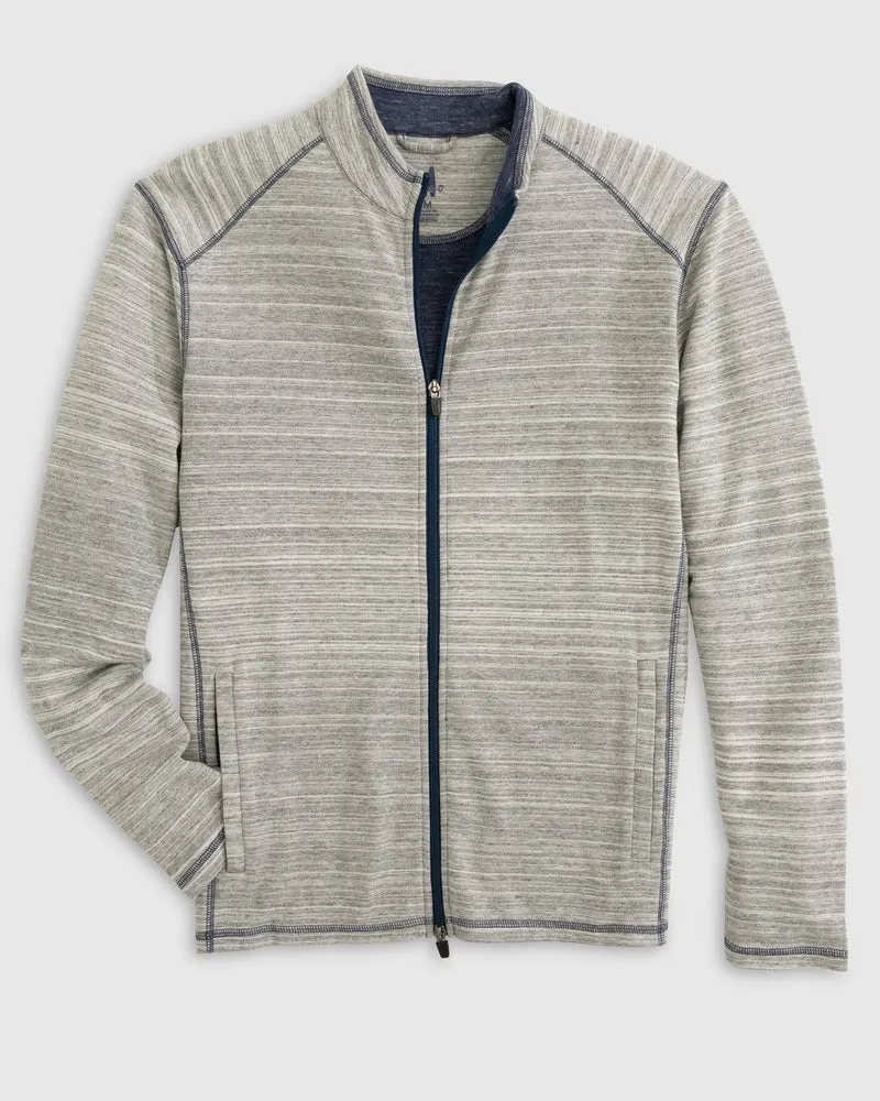 Johnnie O - Willem Heather Knit Jacket - Stormfront