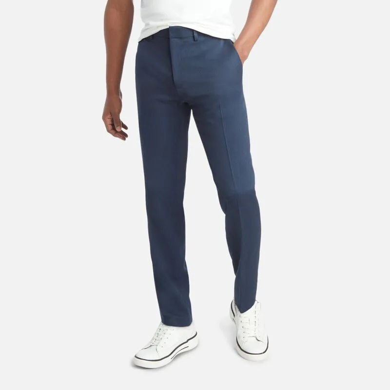 Kenneth Cole Reaction Mens Slim fit Dress Pants 34 / 32 Blue Stretch