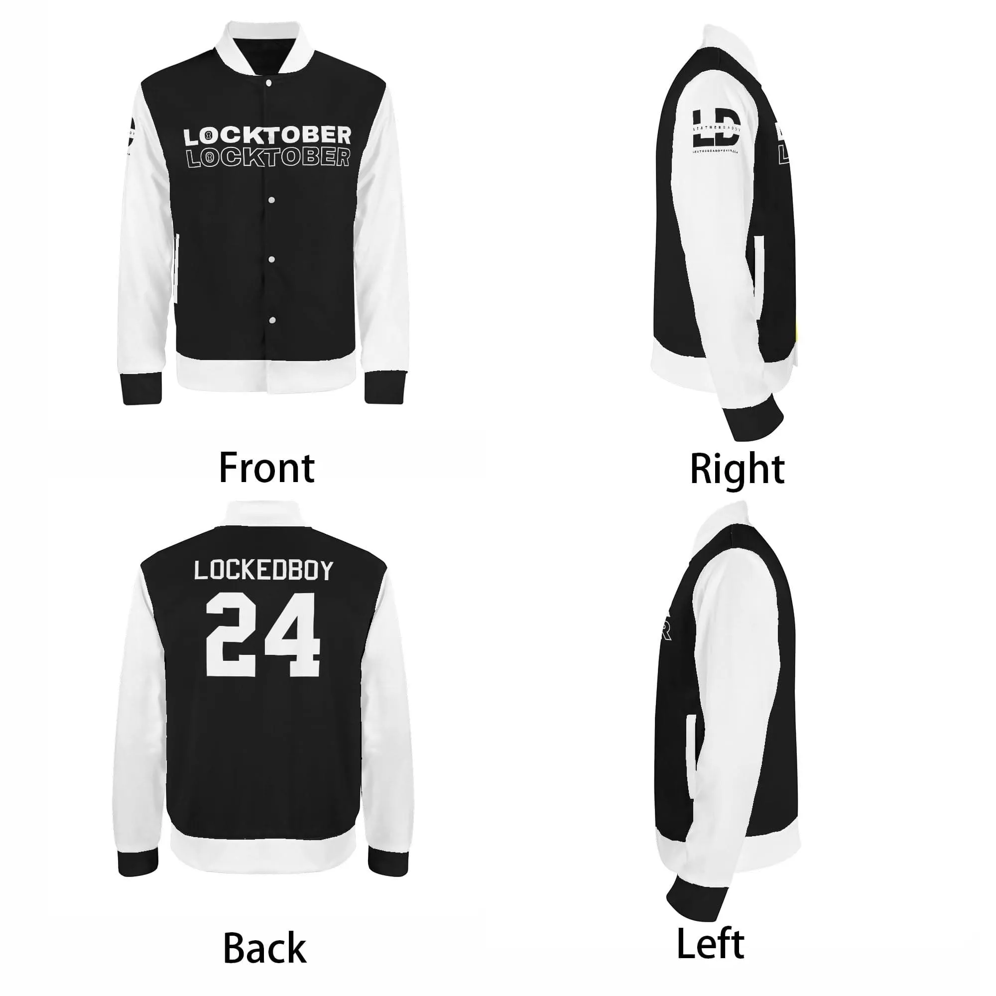 Locktober Varsity Bomber Jacket