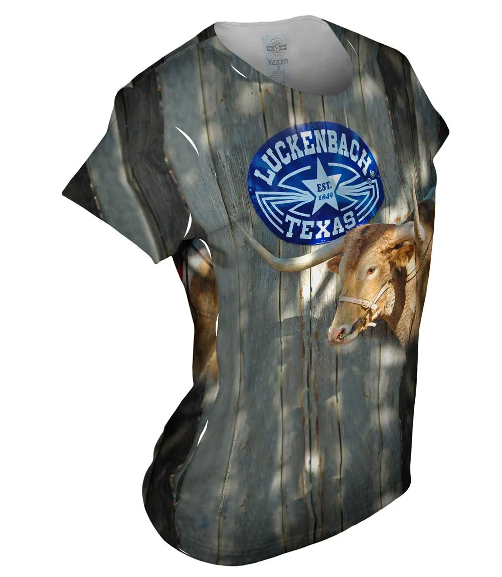 Luckenbach Texas Bull