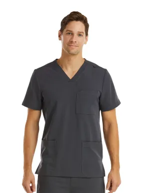 Maevn Men 3 Pocket V-neck Scrub Top