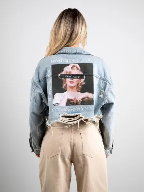 Marilyn Denim Crop Jacket