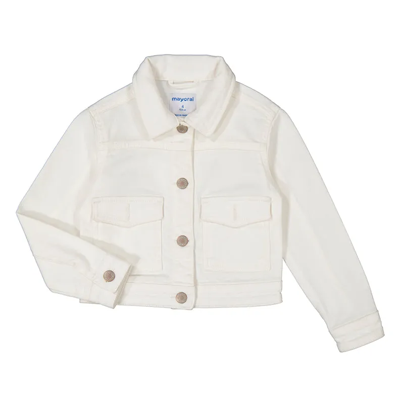 Mayoral Denim Jacket in Natural
