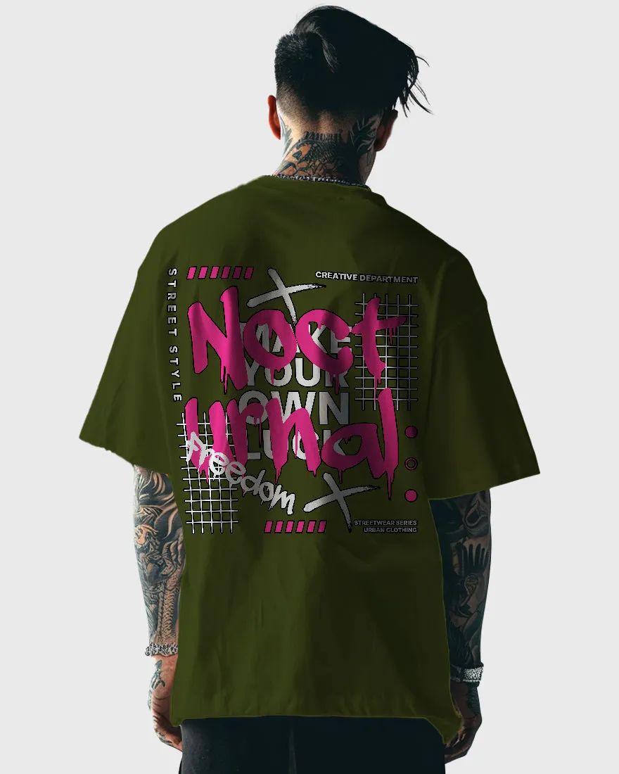 Mens Oversized Tshirt Funky Noct