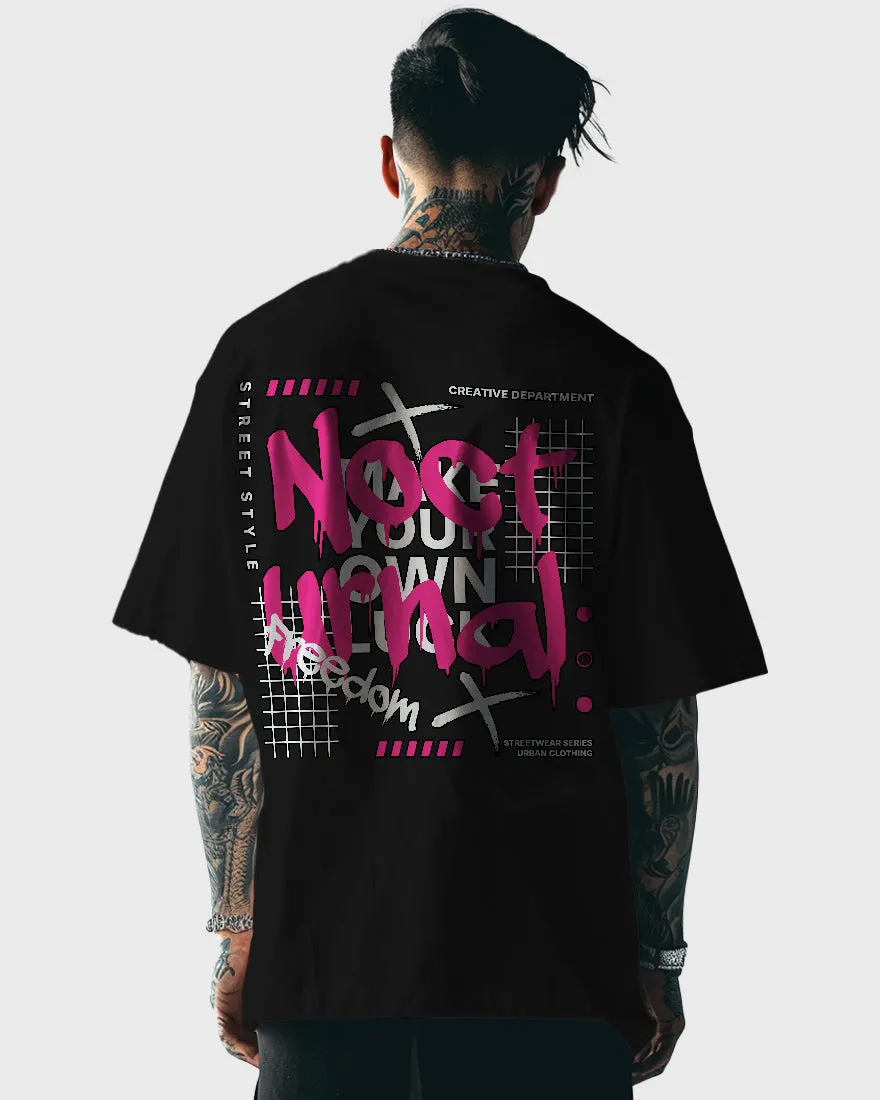 Mens Oversized Tshirt Funky Noct