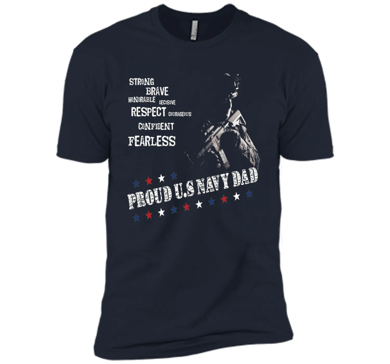Mens Proud US Navy Dad Shirt, Pride Memorial Day T-Shirt