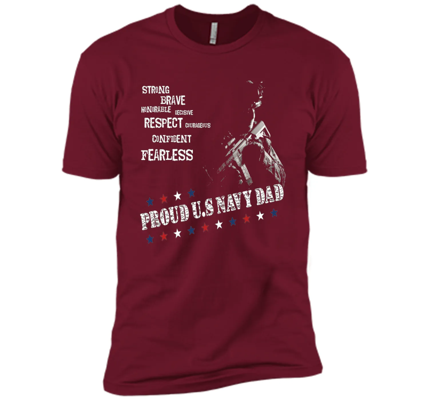 Mens Proud US Navy Dad Shirt, Pride Memorial Day T-Shirt