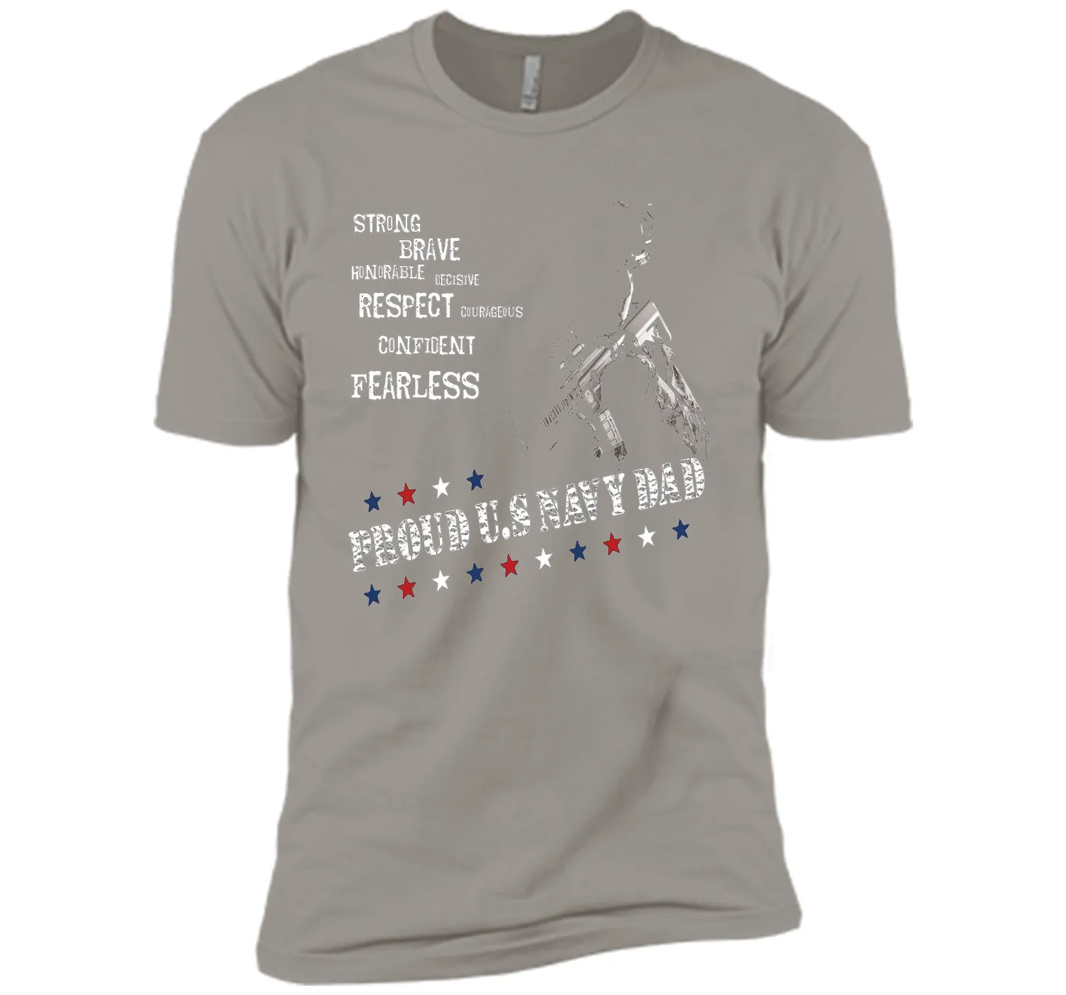 Mens Proud US Navy Dad Shirt, Pride Memorial Day T-Shirt